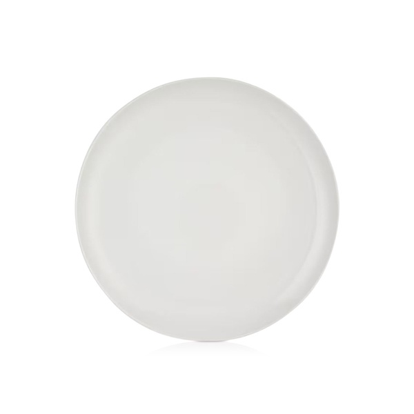 John Lewis House Dinner Plate Coupe White 28cm