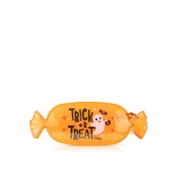 Party Magic Pumpkin Candy Plate Orange