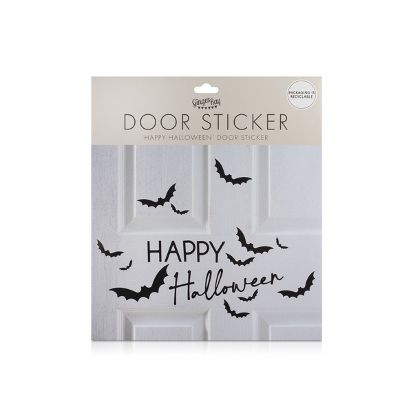 Ginger Ray Happy Halloween Door Sticker