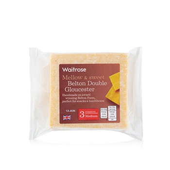 Waitrose Belton Double Gloucester 250g