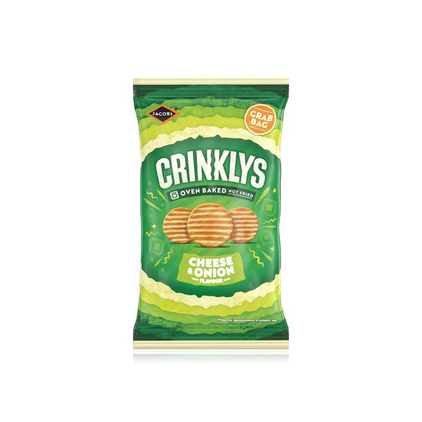 Jacob's Cheese and Onion Baked Crinklys 45g