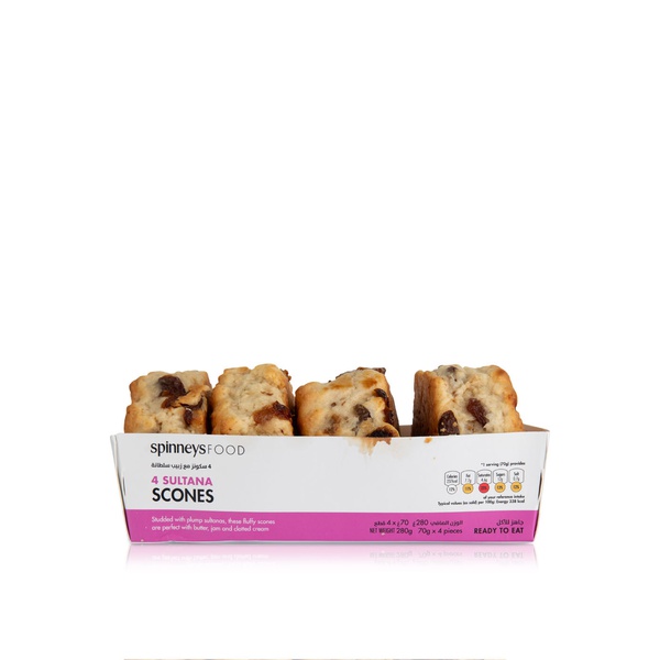Spinneysfood Sultana Butter Scones 280g