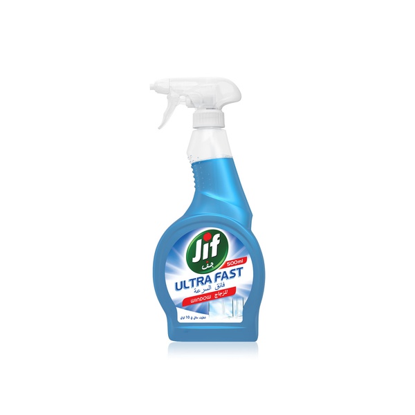 Buy Jif ultra-fast window spray 500ml in UAE