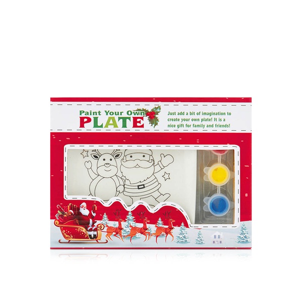 Premier Paint Your Own Ceramic Plate Kit 12cm