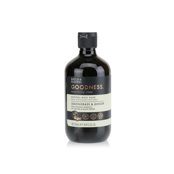 Baylis & Harding Goodness Bath Soak Lemongrass & Ginger 500ml