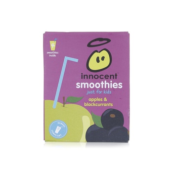 Innocent Apple & Blackcurrant Smoothie 150ml x 4