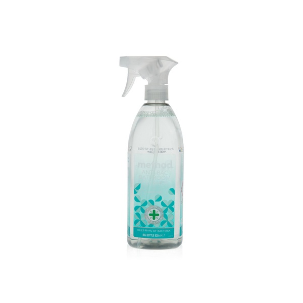 اشتري Method antibacterial bathroom cleaner water mint 828ml في الامارات