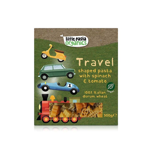Little Pasta Organics Travel Shaped Pasta 250g