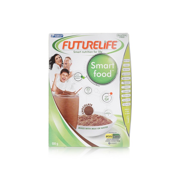 Buy Futurelife smart food chocolate cereal 500g in UAE