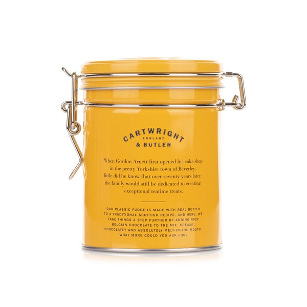 Cartwright & Butler Belgian Chocolate Fudge Tin 175g