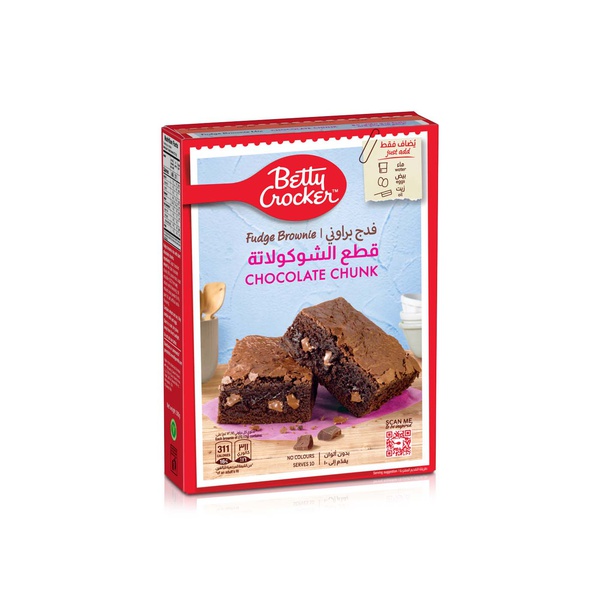 Betty Crocker Chocolate Chunk Fudge Brownie Mix 500g