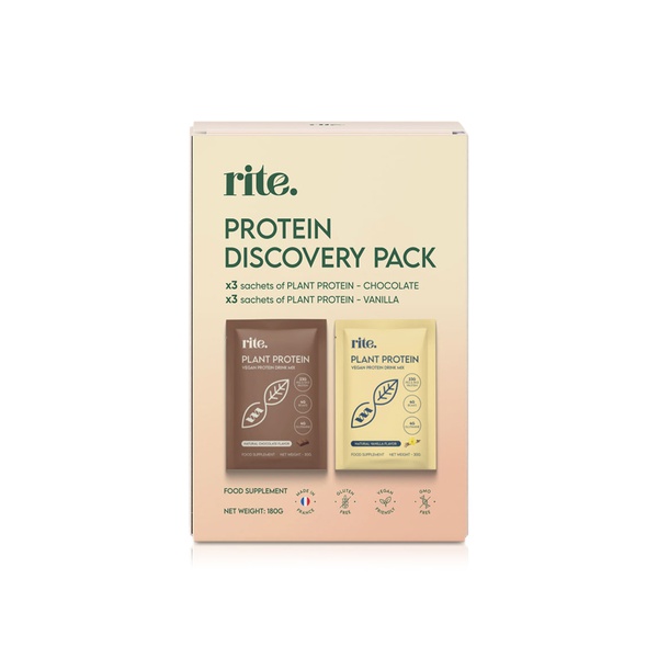 Rite Plant Protein Variety Chocolate and Vanilla x 6