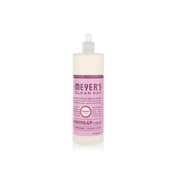 Buy Mrs Meyers peony washing up liquid 473ml in UAE