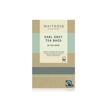 Waitrose Earl Grey Tea Bags x 50 125g