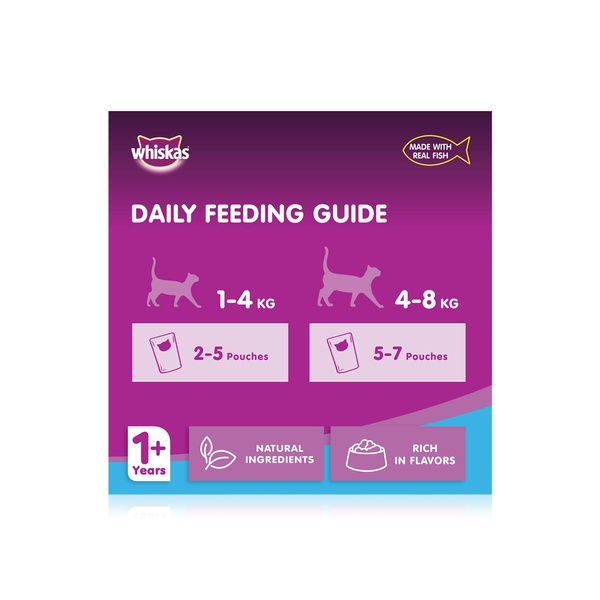 Whiskas Ocean Fish in Jelly Cat Food Pouch 80g