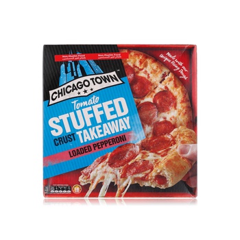 Chicago Town Frozen Stuffed Crust Pepperoni Pizza 645G