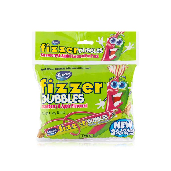 Beacon Fizzer Dubbles Strawberry and Apple x 24 278g