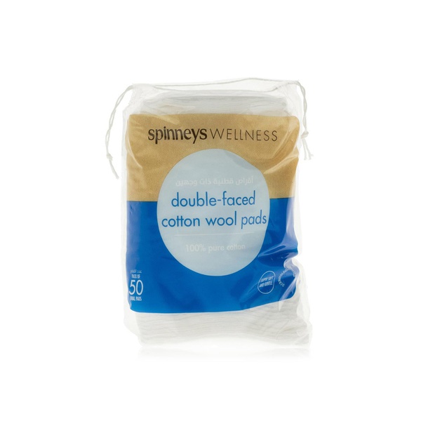 اشتري SpinneysWELLNESS Cotton Wool Pads, 50s Oval في الامارات