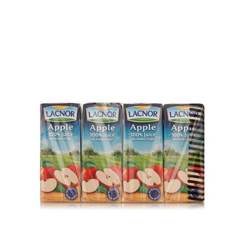 Lacnor Apple Juice 8 x 180ml