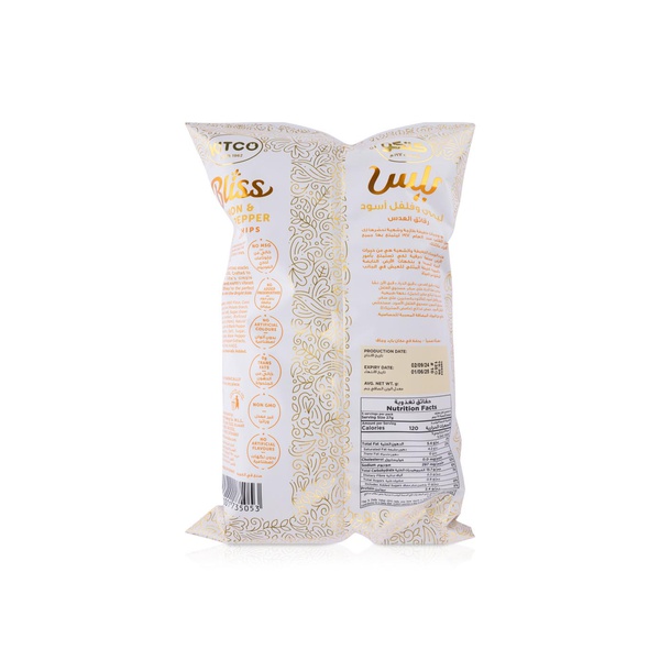 Kitco Bliss Lemon & Black Pepper Lentil Chips 135g