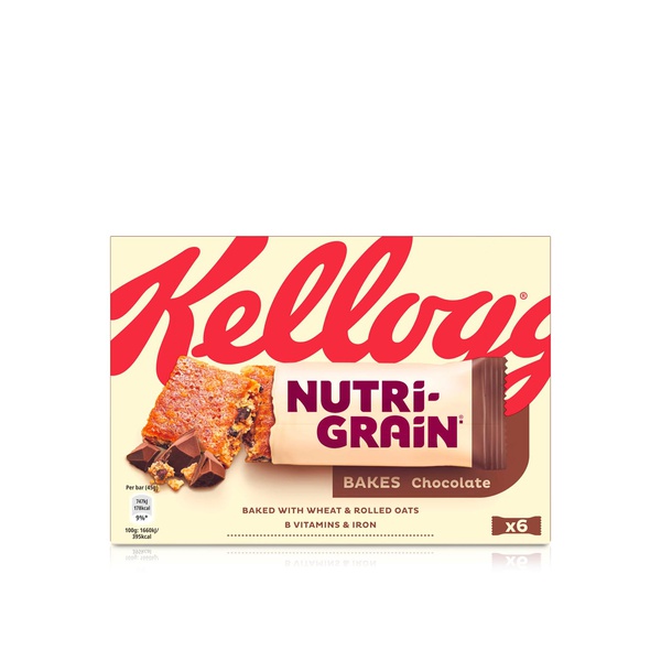 Kellogg's Nutrigrain Bakes Chocolate 45g 6s