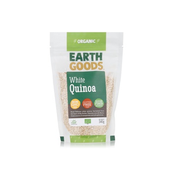 Earth Goods Organic White Quinoa 340g