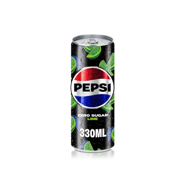 اشتري Pepsi Black lime can 330ml في الامارات