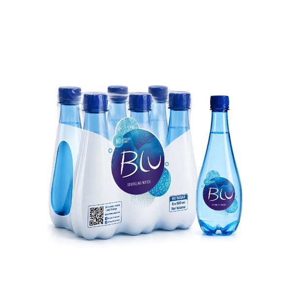 Oasis Blue Sparkling Water 500ml x 6