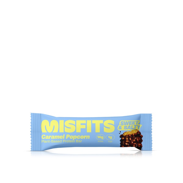 Misfits Sweet & Salty Caramel Popcorn Protein Bar 50g