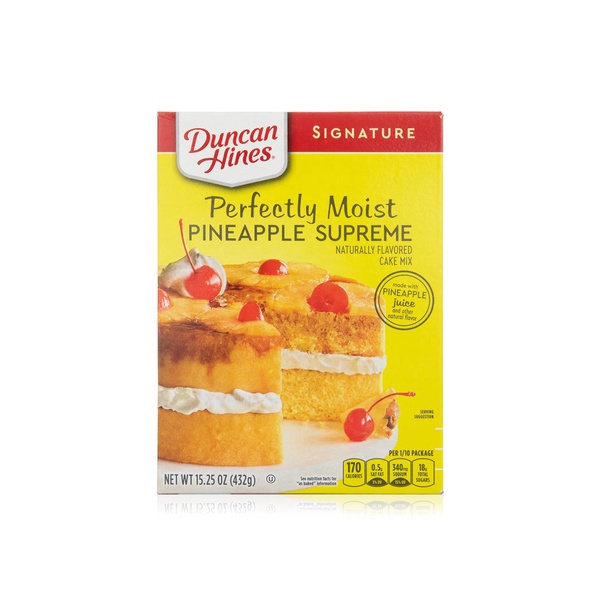 Duncan Hines Signature Pineapple Supreme Cake Mix 432g