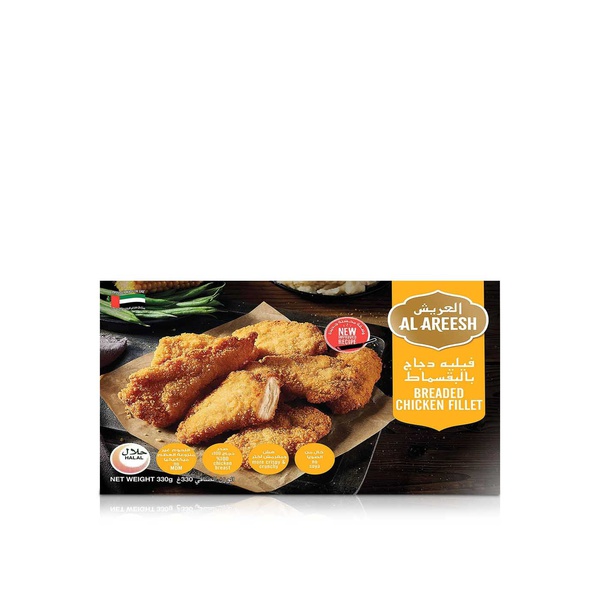 Al Areesh Chicken Fillet Breaded 330g