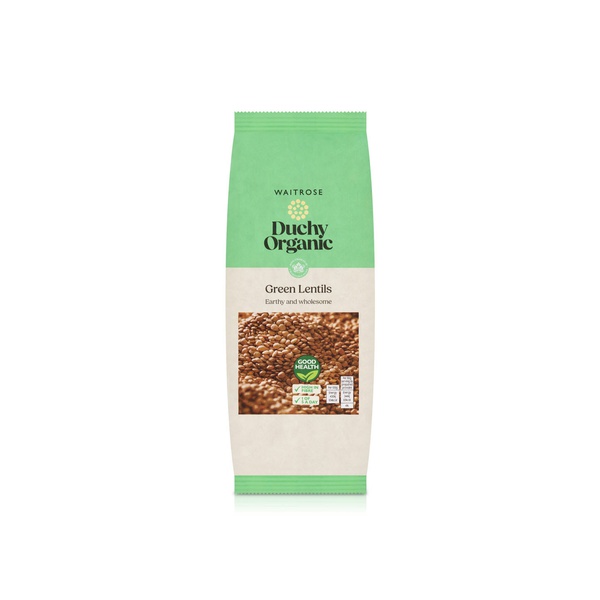 Waitrose Duchy Organic Green Lentils 500g