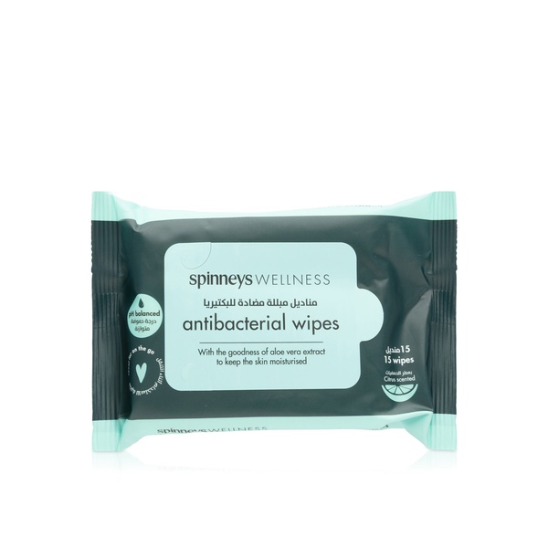 Spinneyswellness Antibacterial Wipes x 15