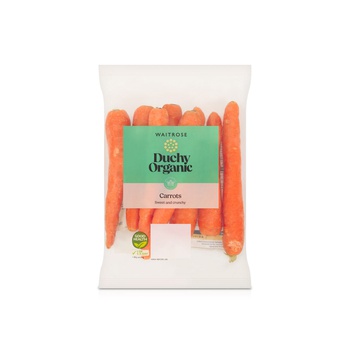 Waitrose Duchy Organic Carrots 700g