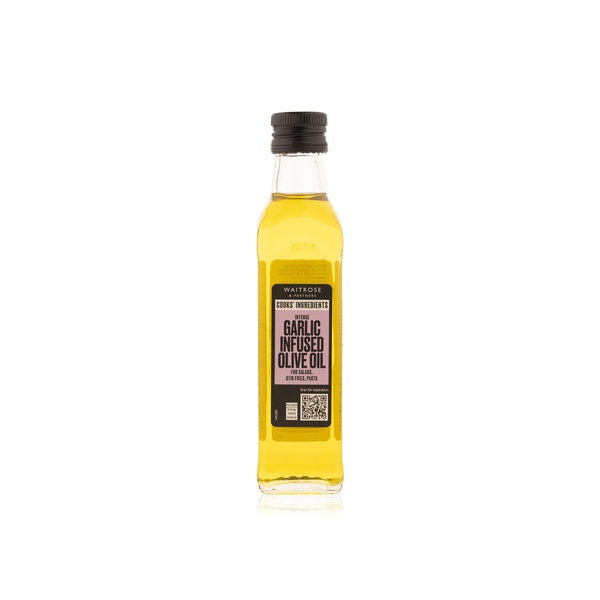 Waitrose Cooks' Ingredients Garlic Infused Olive Oil 250ml