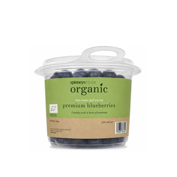 Spinneysfood Organic Blueberries 350g
