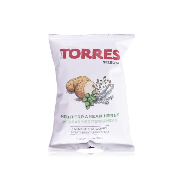 Torres Mediterranean Hersb Premium Potato Chips 50g
