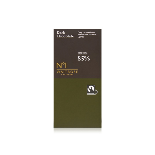 Waitrose No.1 Ugandan Dark Chocolate 100g