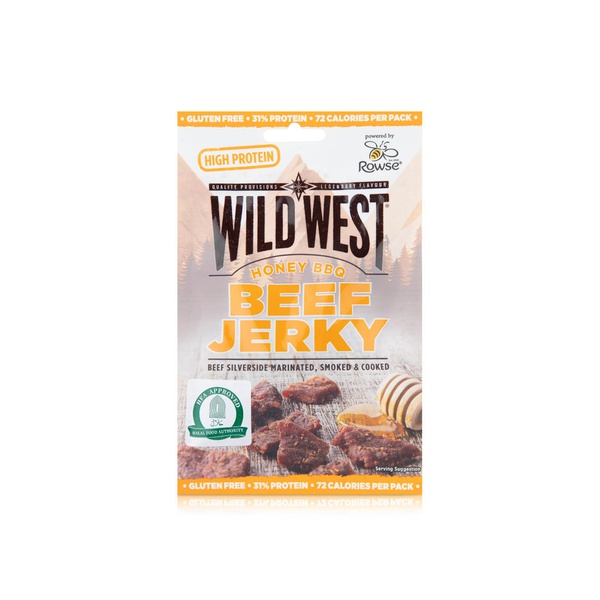 Wild West Beef Jerky Honey BBQ 25g