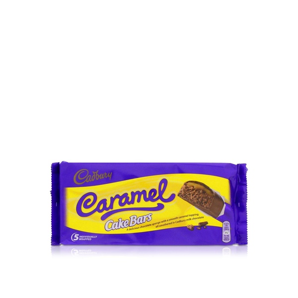 Cadbury Cake Bars Caramel x 5 125g