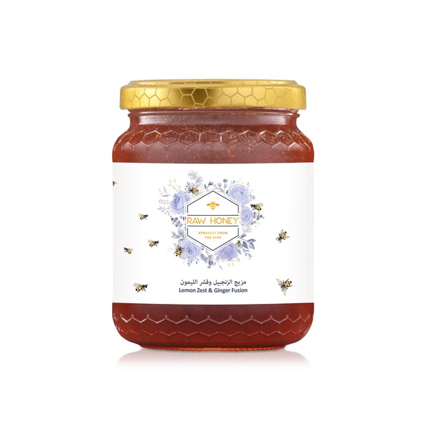 Raw Honey Lemon Zest Ginger Fusion 500g
