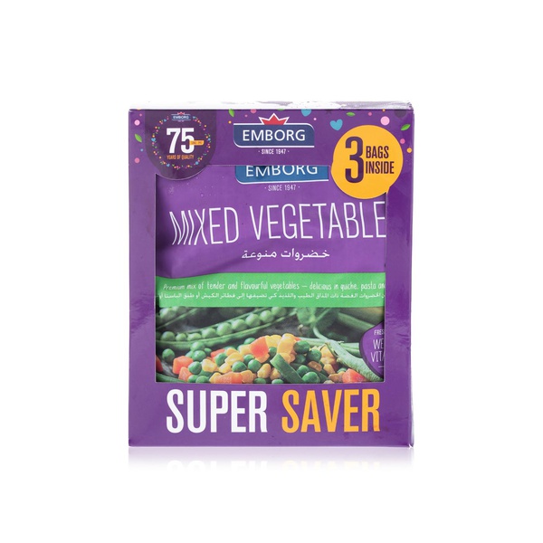 Buy Emborg mixed vegetables 450g in UAE