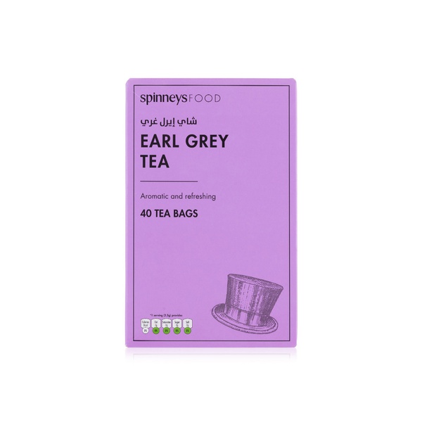 Buy Spinneysfood Earl Grey Tea Bags 100g in UAE