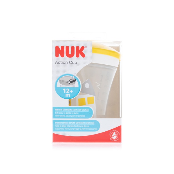 Nuk Action Cup 230ml Soft Drinking Straw 12m+