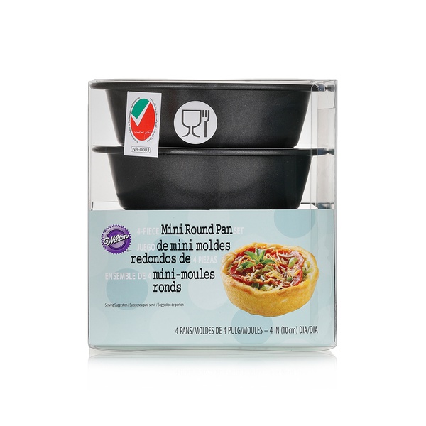 Wilton mini round 4 piece pan set Spinneys UAE