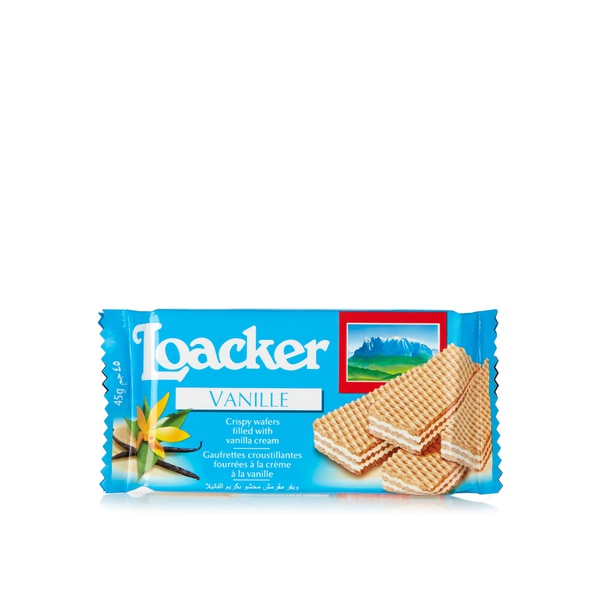 Loacker Vanilla Wafers 45g