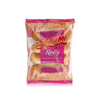 Yaumi plain rolly sandwich bread unsliced