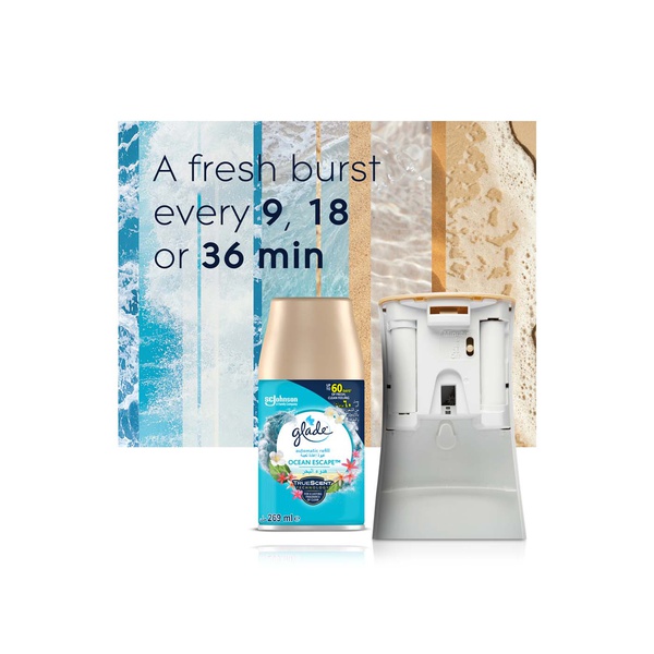 Glade Oceans Escape Auto Machine 3 in 1
