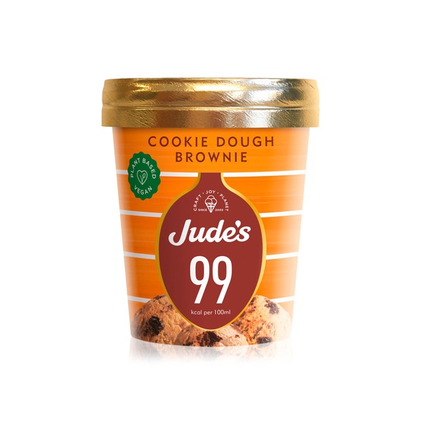 Jude'S Plant Based Cookie Dough Brownie Ice Cream 460Ml