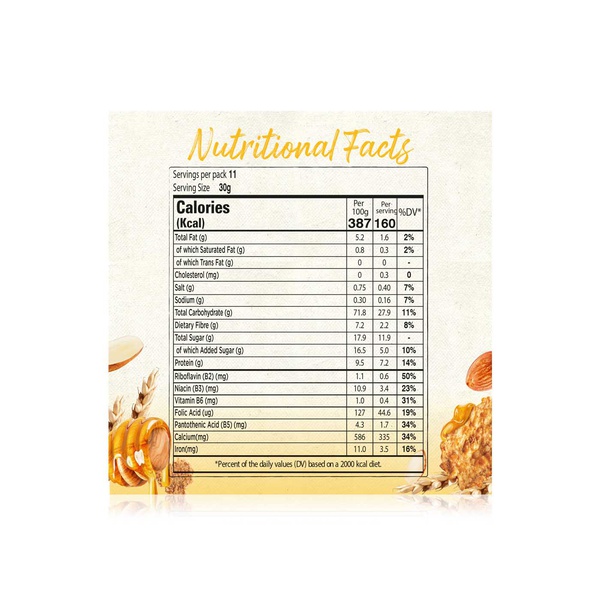 Nestle Fitness Honey & Almond Cereal 355g